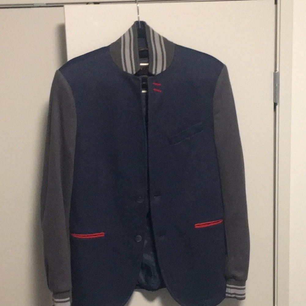 Zara men’s varsity blazer - never worn!